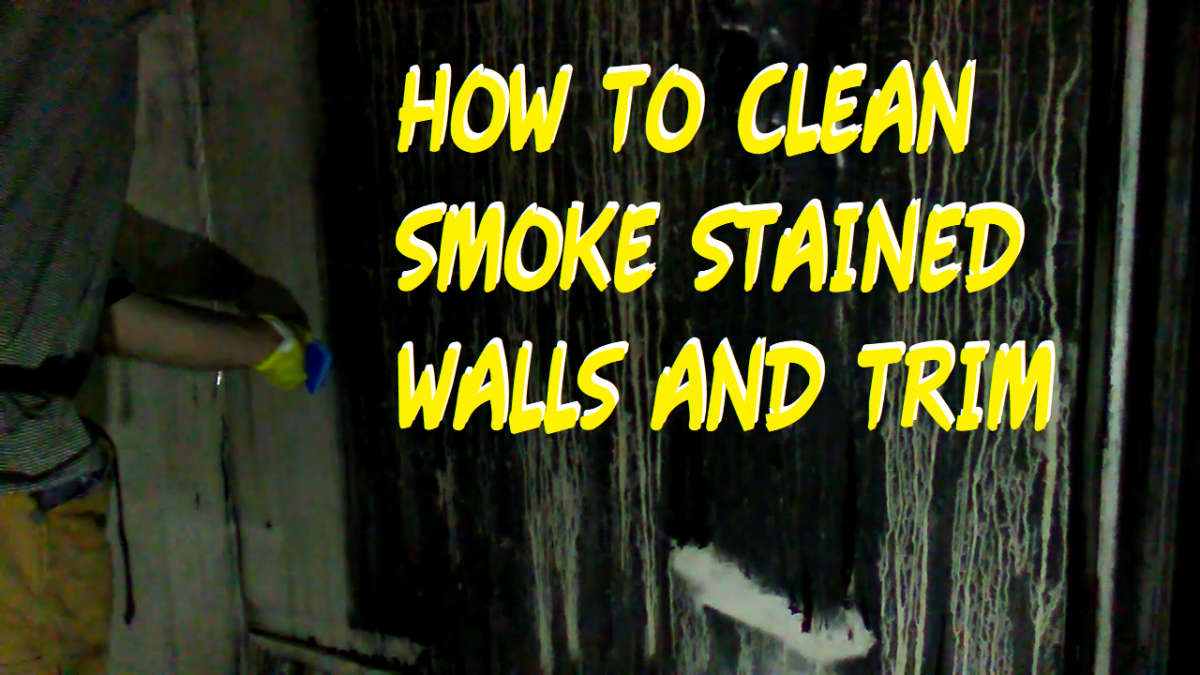How To Clean Smoke Stains Off Of Walls