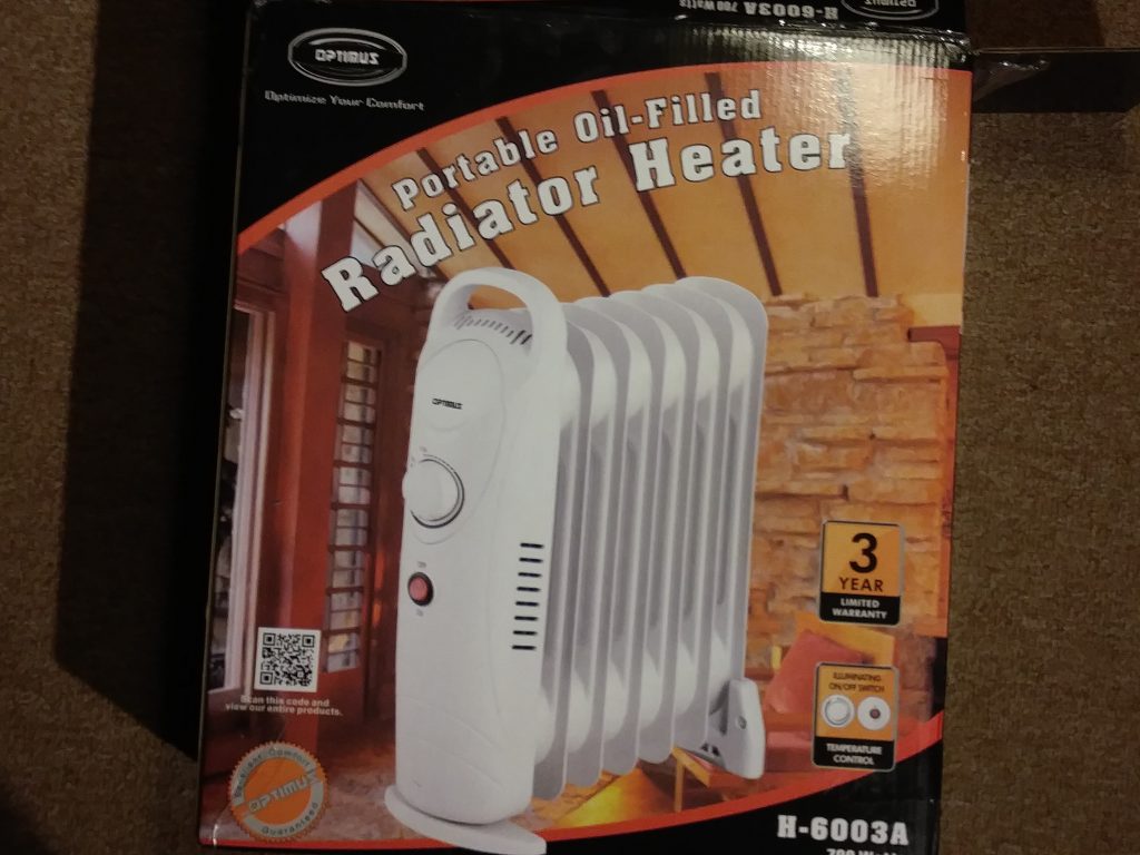 safe electric space heater mini sized