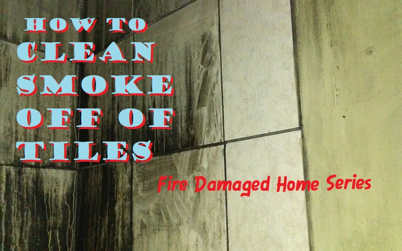ho to clean smoke stained tile
